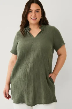 Zizzi Tunika vVivu S/S Tunic